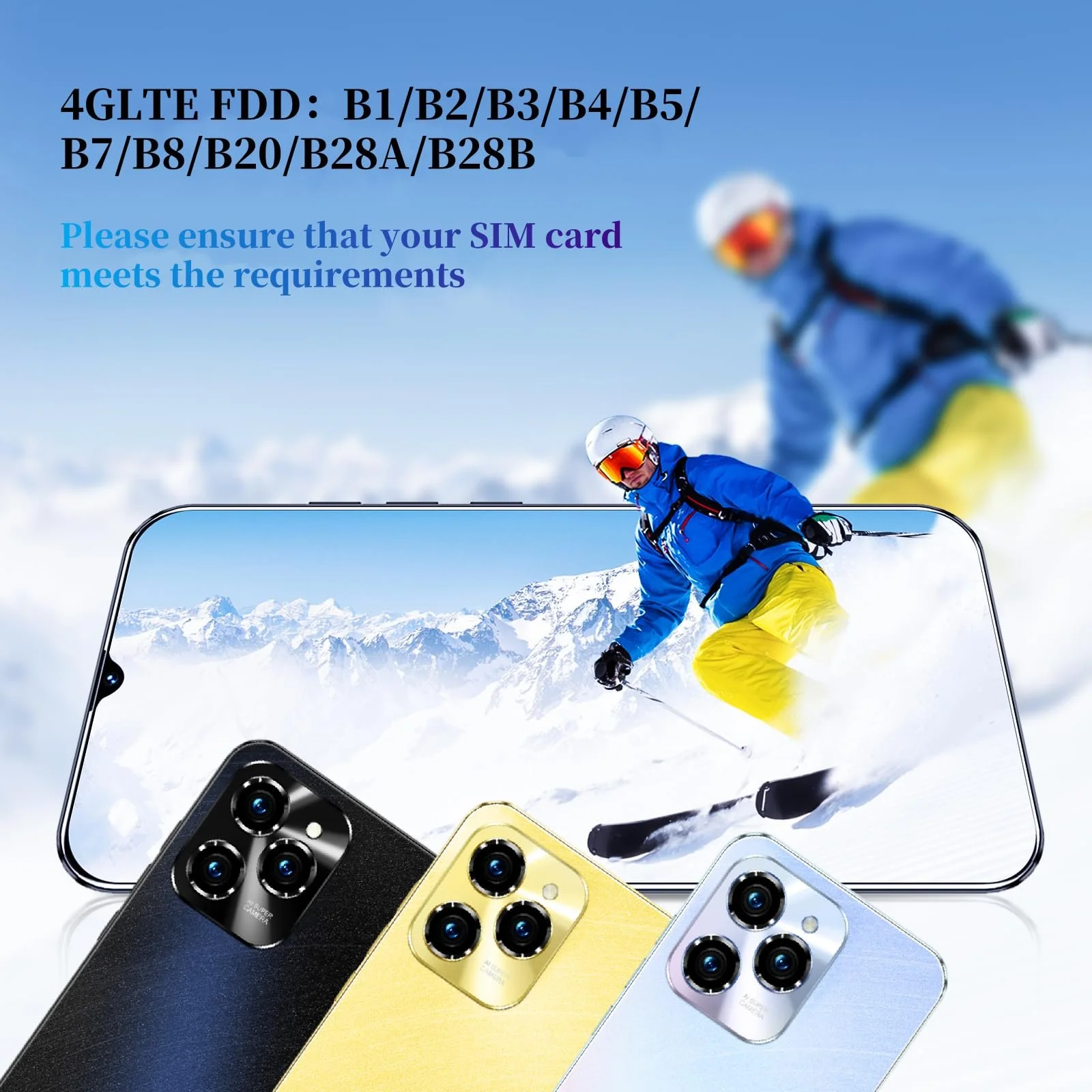 Смартфон 3 6.3 дюйма 2GB RAM 16GB ROM 4G FDD-LTE Grey, фото №2