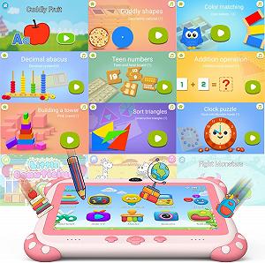 Планшет 7" Ascrecem Y8 2/32Gb 4 ядра Android 10 Розовый synthetic.ua - Фото 1