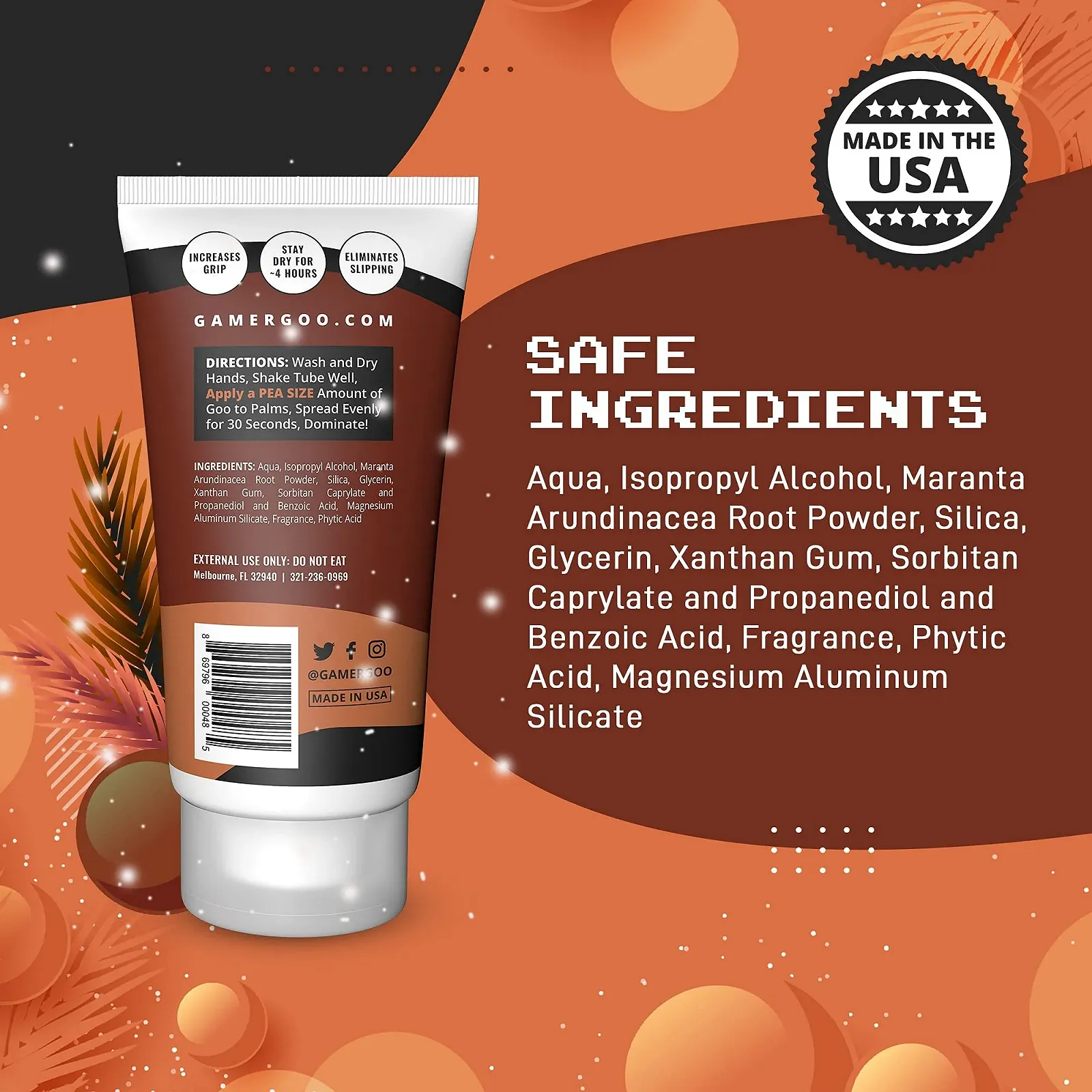 Лосьон для рук Gamer Goo 60 мл Teakwood Gaming против пота, фото №4