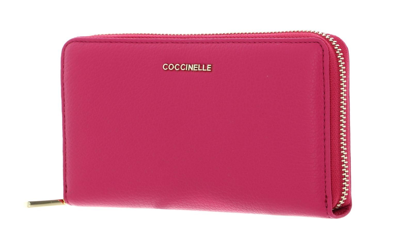 Кошелек Coccinelle Metallic Soft Кожа Grained New Fucsia, New Fucsia, фото №1