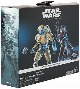 Фігурки Star Wars The Black Series NED-B & Purge Trooper (15 см) Carbon Look, набір з 2 штук - Фото 1