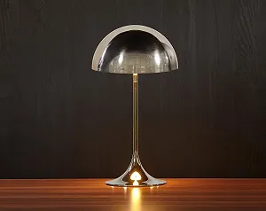 Настільна лампа Kaheku Forsberg 939007393 нікельована, діаметр 30 мм, 55 год synthetic.ua - Фото 1