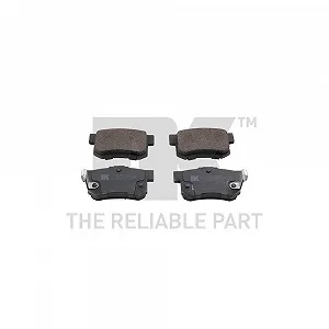 Комплект гальмівних колодок, дискові гальма NK 222651 задня вісь для HONDA SUZUKI - Фото 1