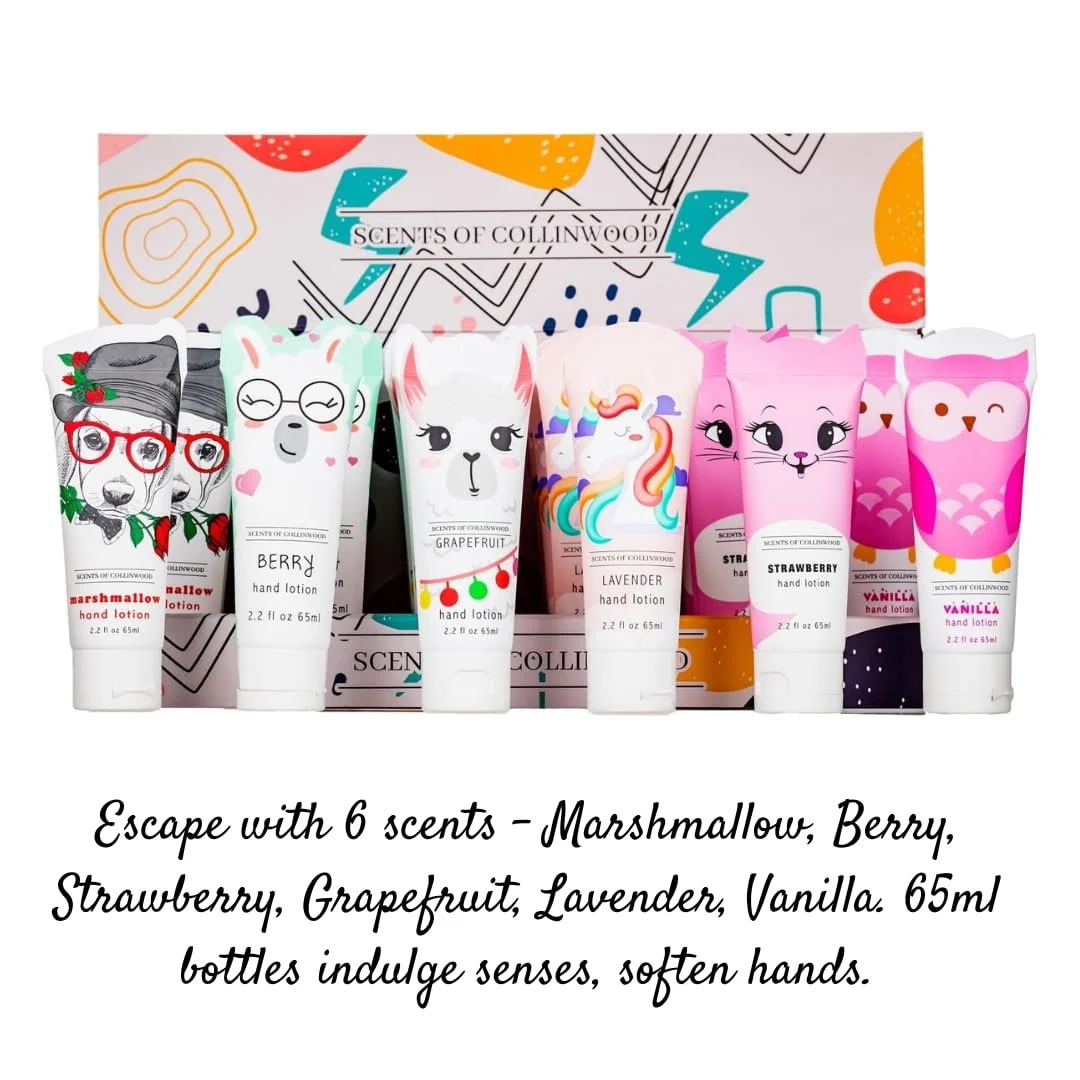 Крем для рук Зволожуючий Набір з 6 штук - Marshmallow, Grapefruit, Lavender та Vanilla аромати - 65 мл, фото №6 Крем для рук Зволожуючий Набір з 6 штук - Marshmallow, Grapefruit, Lavender та Vanilla аромати - 65 мл, фото №6