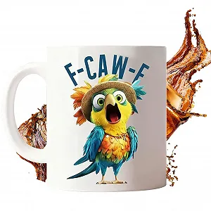 Кружка Knowlife Hahn, 350 мл, керамическая, в стиле кантри, с фермерским петухом - Фото 1