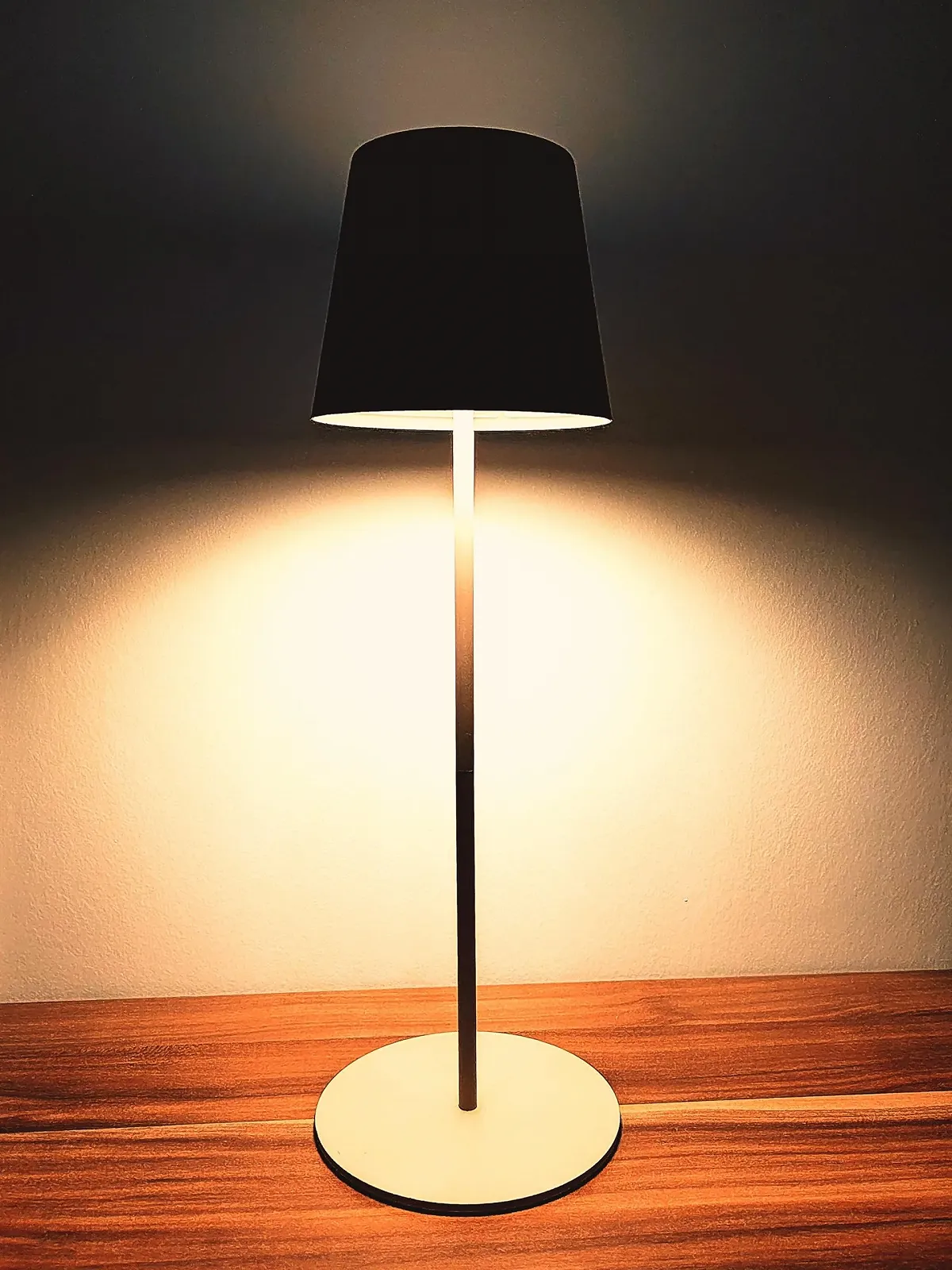 Настільна лампа Trango 2017-03C LED IP44 бездротова сенсорна димована 3 W 2700 K Бежева, фото №3