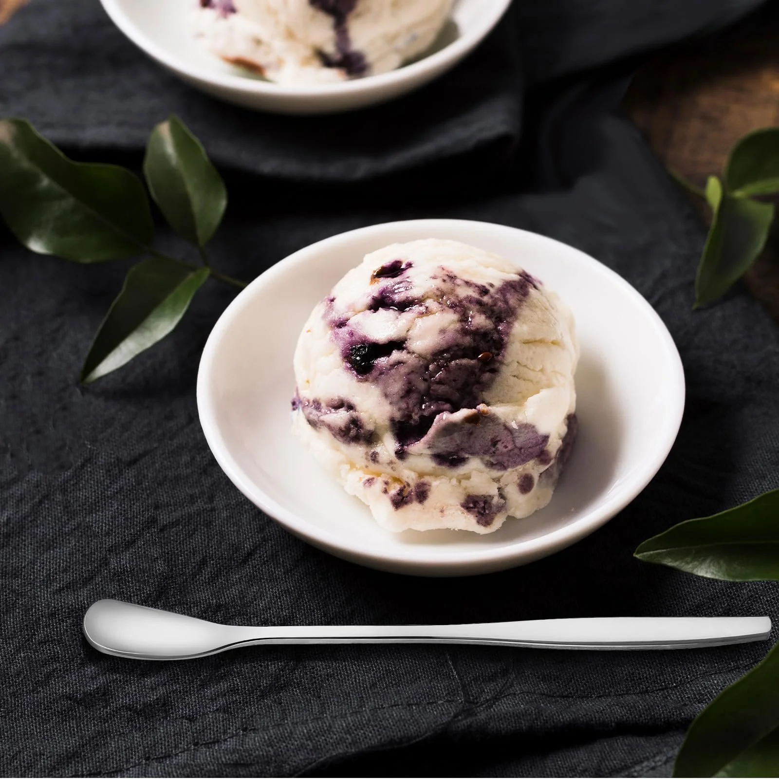 Ложка для холодного чаю/кави IceDrip Довга 4 шт. Срібна для лате макіато, фото №6