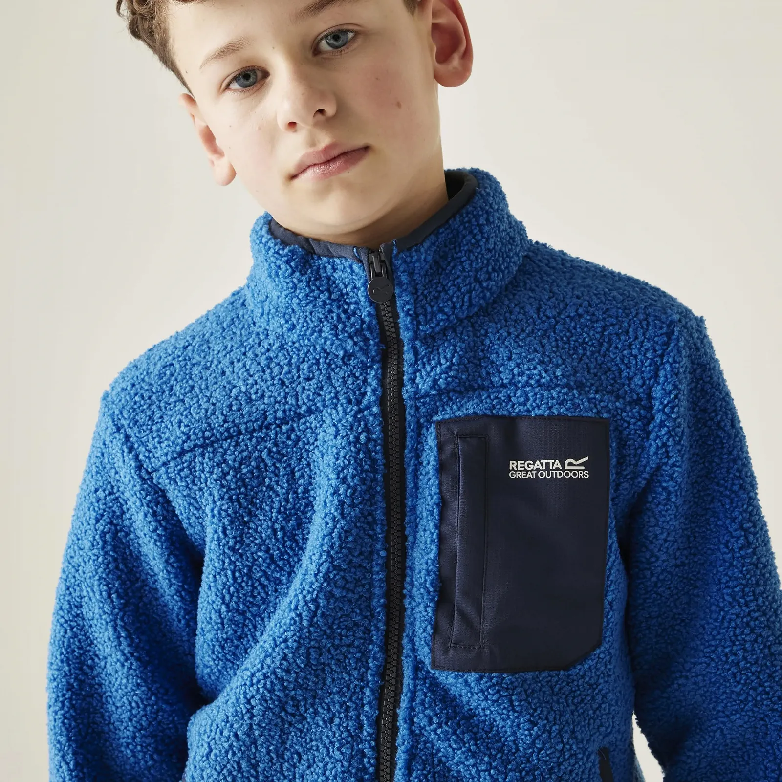 Куртка Regatta Unisex Kids Jr Frnkie Wm Fle Regatta Kids Frankie на повній блискавці, фото №4