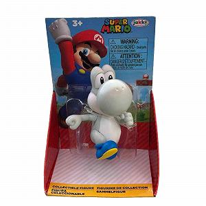 Міні-фігурка Super Mario 6,35 cm - упаковка може відрізнятися (White Yoshi) - Фото 1