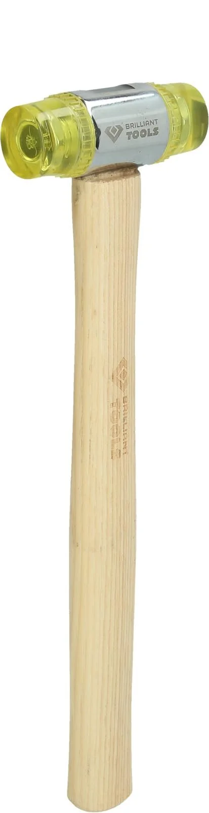 Пластиковый молоток BRILLIANT TOOLS BT071925 диаметр 32 мм, фото №1