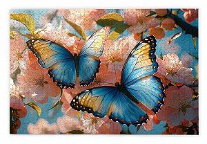 Пазл деревянный Butterfly B-64 2000 деталей 100 x 71 см - Фото 1