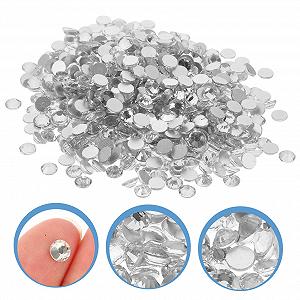 Стразы самоклеящиеся FRCOLOR 2880 штук Для декорирования ногтей Камни Наклейки 3D Для чехла телефона Отделка ногтей Маникюрные стразы Простой шарм synthetic.ua - Фото 1