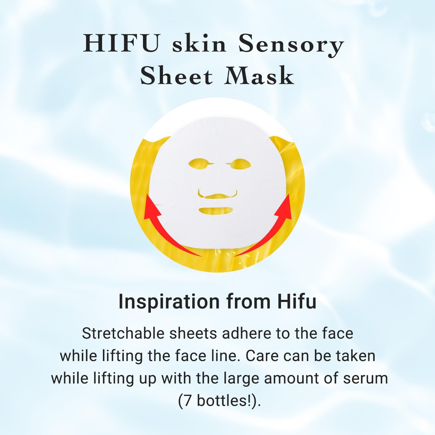 Тканевая Маска для Лица Lululun Hydra V - 7 шт, фото №8