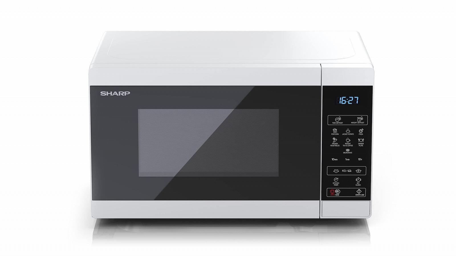 Микроволновая печь Sharp YC-MS02E-W с грилем 20 л 800 Вт Белая, фото №5 Микроволновая печь Sharp YC-MS02E-W с грилем 20 л 800 Вт Белая, фото №5