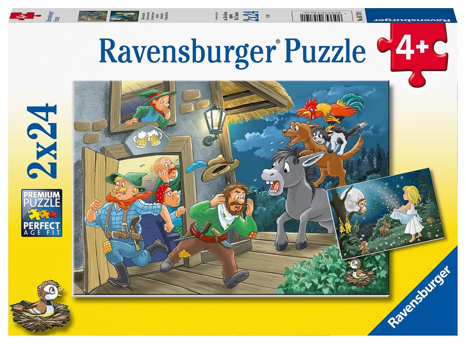 Детский пазл Ravensburger 05719 Fairy Tale Hour 2 x 24 элемента от 4 лет, фото №1