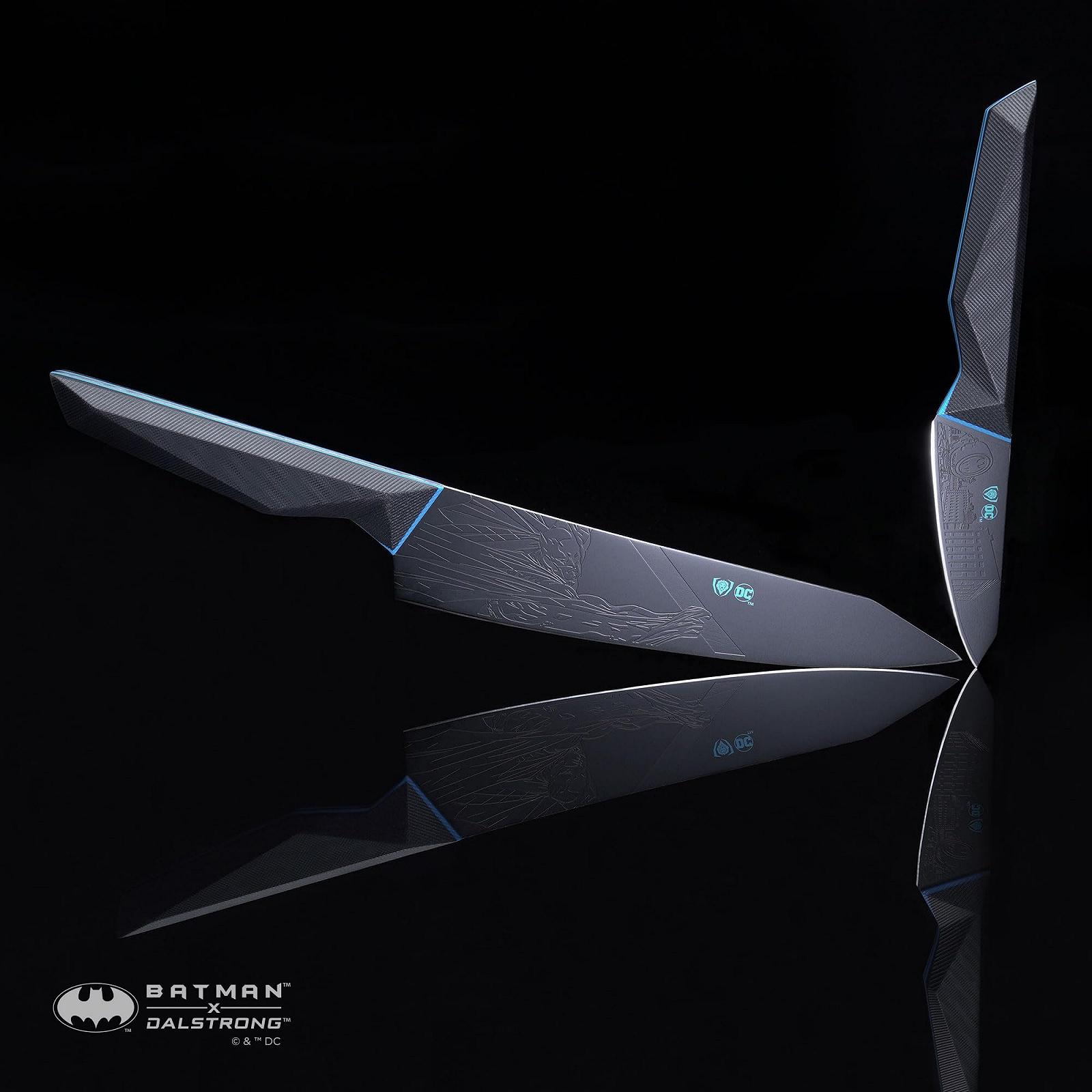 Набір ножів DALSTRONG 2 предмети: Кухонний ніж, Ніж для очищення овочів Batman Edition, фото №9