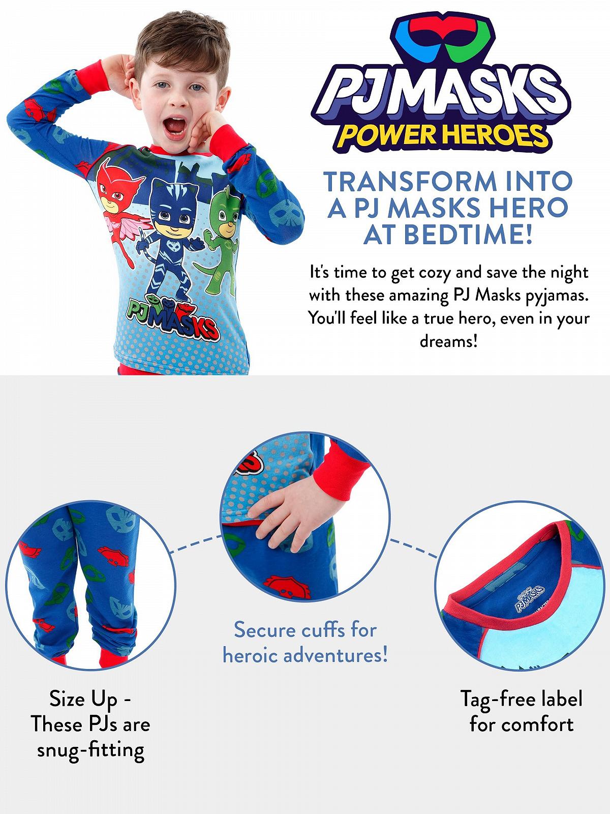 Піжама PJ Masks Catboy Owlette Gekko Slim Fit, фото №6