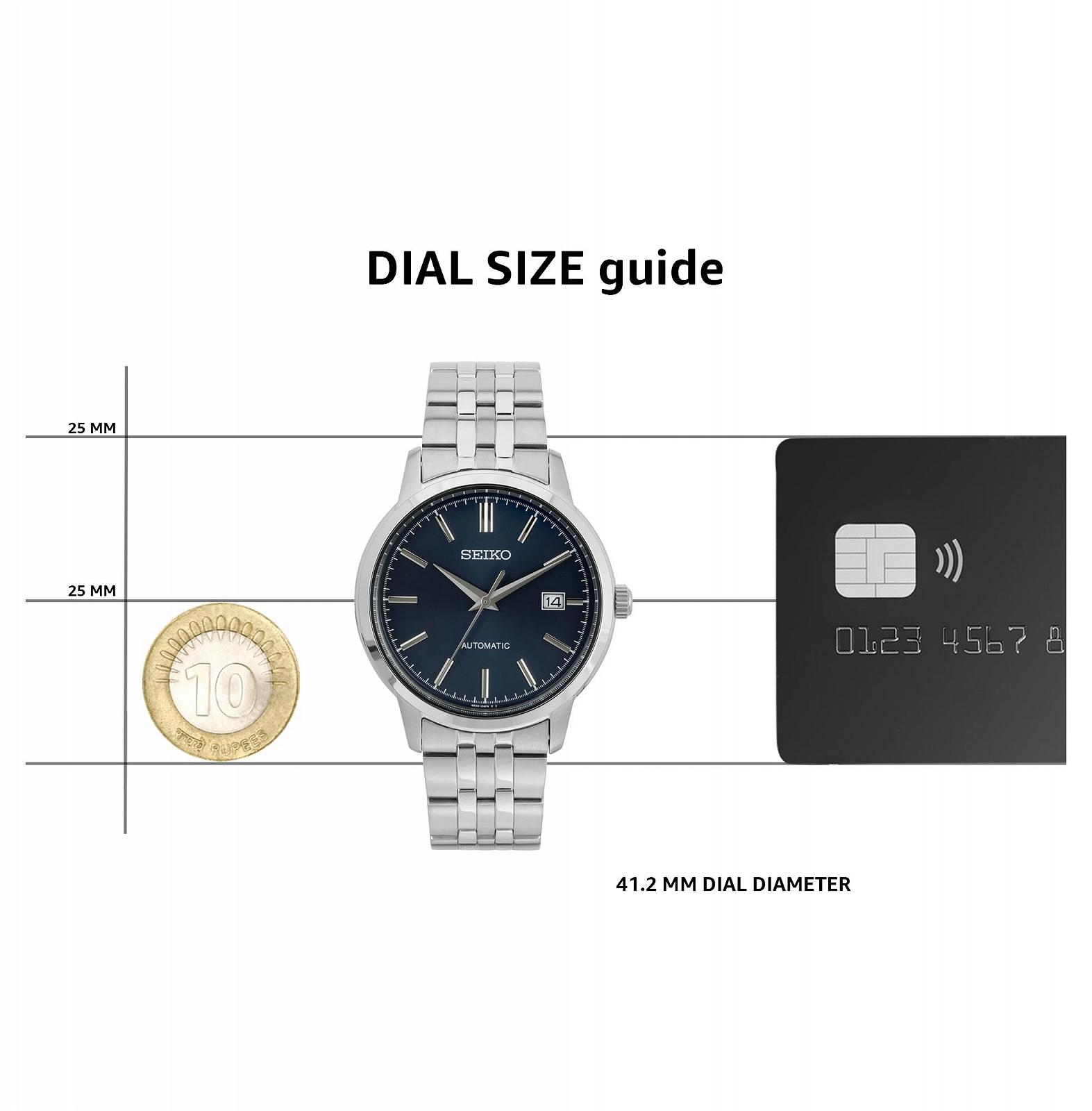 Мужские аналоговые часы Seiko SRPH87K1, серебристый, браслет, фото №6