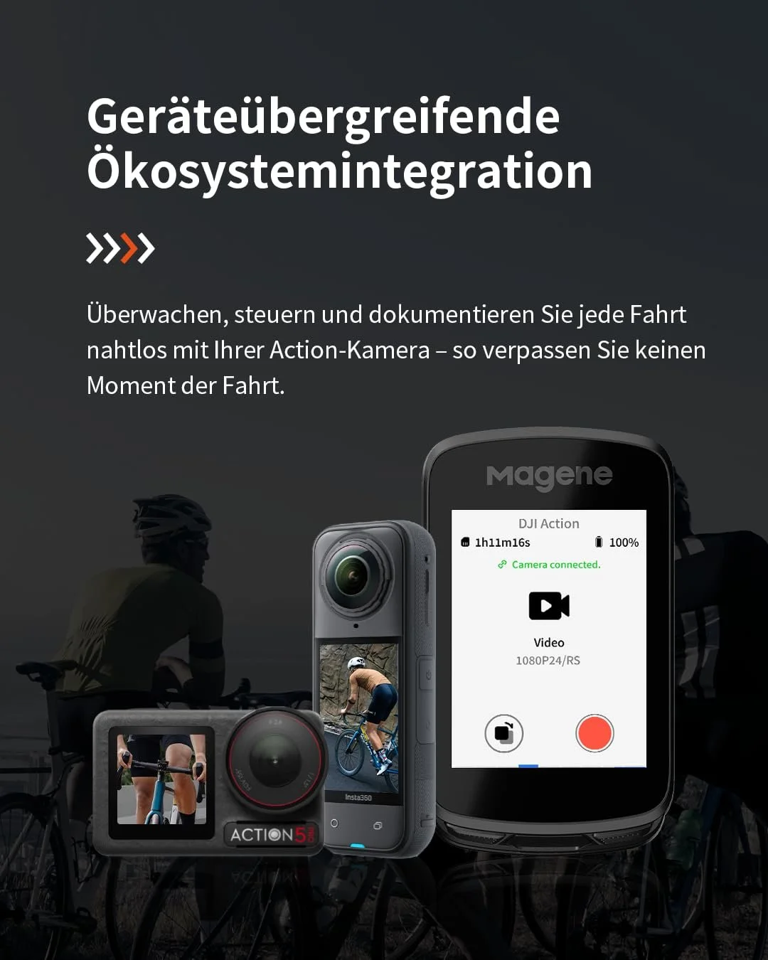 Велокомпьютер Magene C606 Pro GPS 2.8 дюйма цветной сенсорный экран ClimbPro Navigation Bluetooth ANT+ WiFi, фото №9