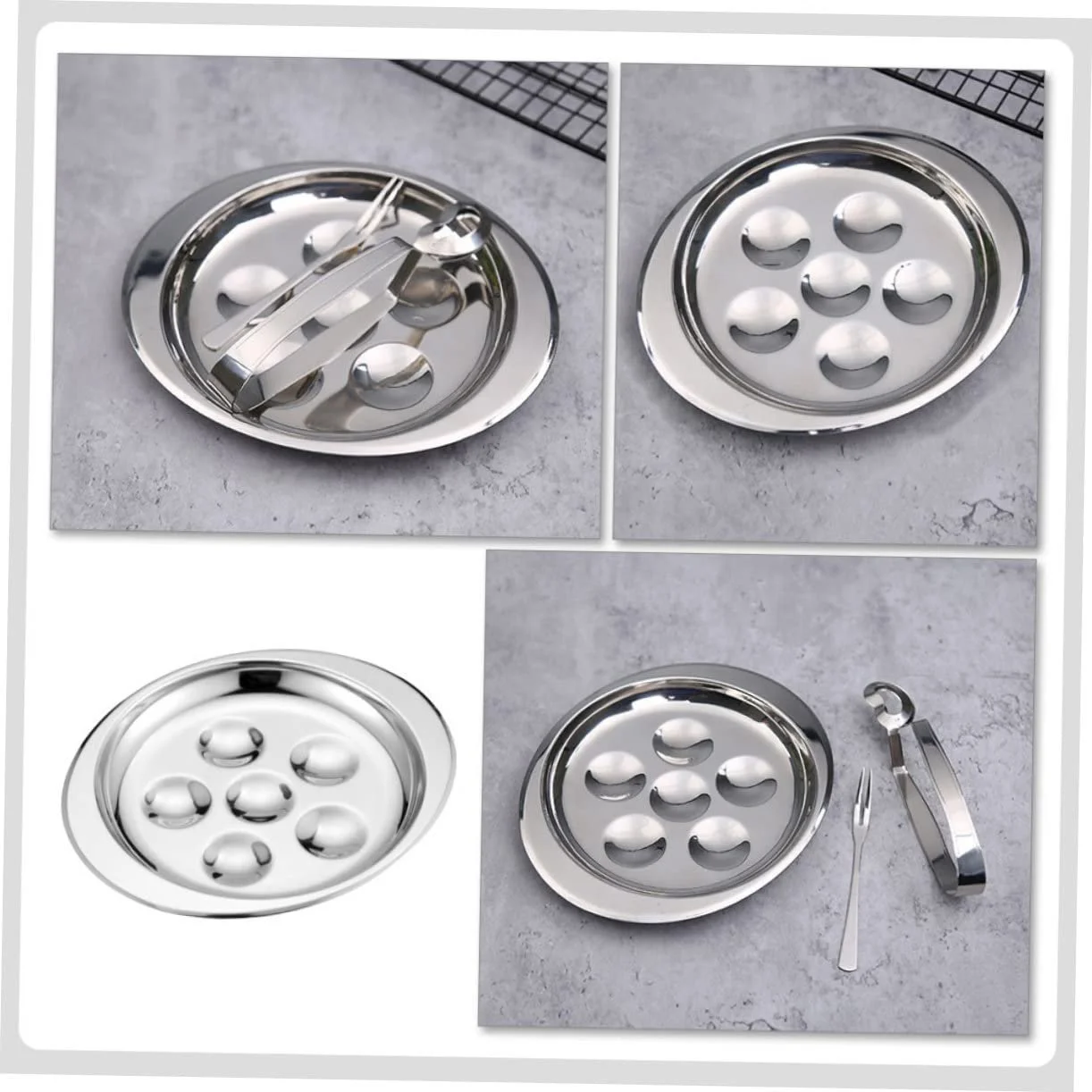 Форма для запекания улиток SOIMISS нержавеющая сталь, фото №5