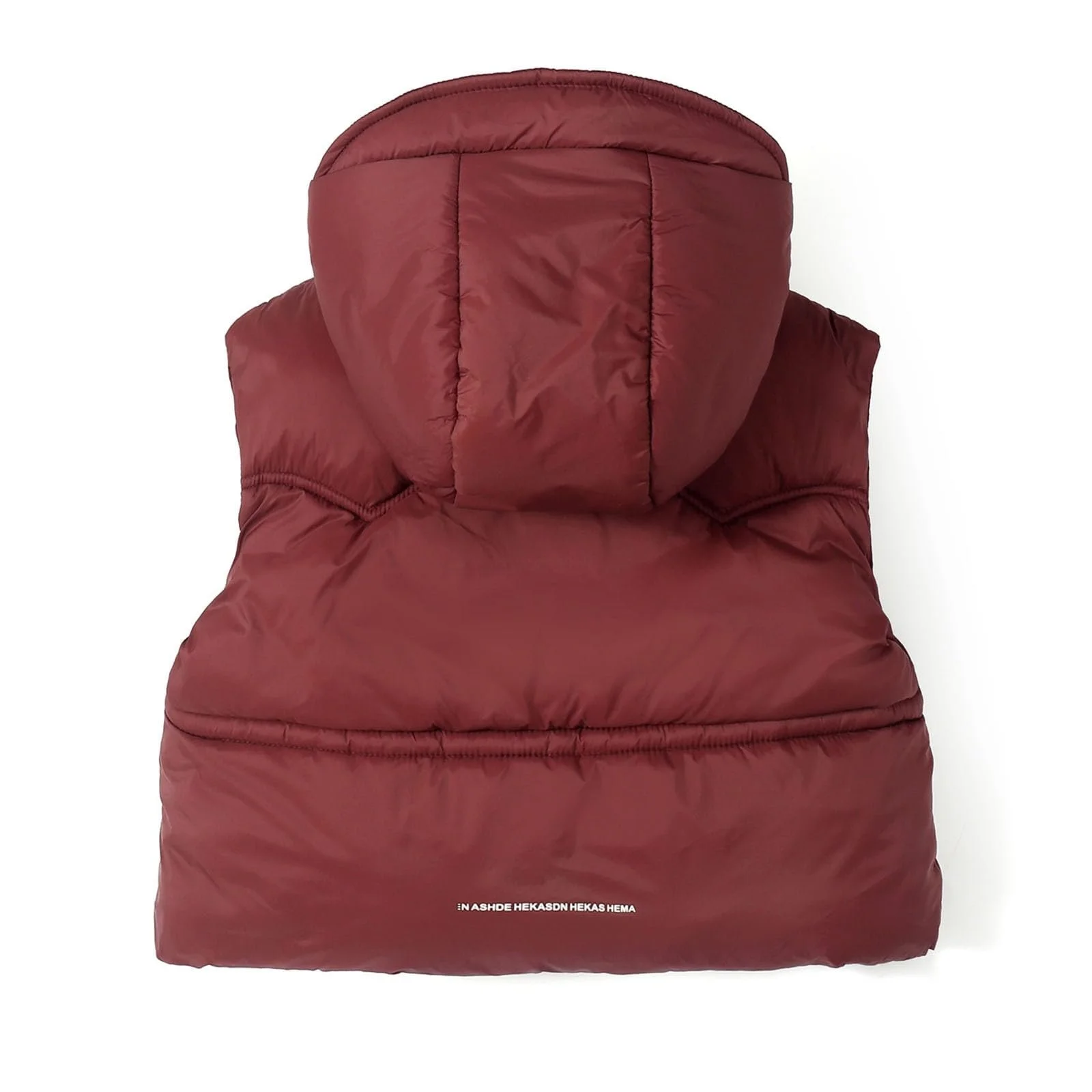 Дитячий пуховий жилет з капюшоном Теплий Generisch, фото №4 Дитячий пуховий жилет з капюшоном Теплий Generisch, фото №4