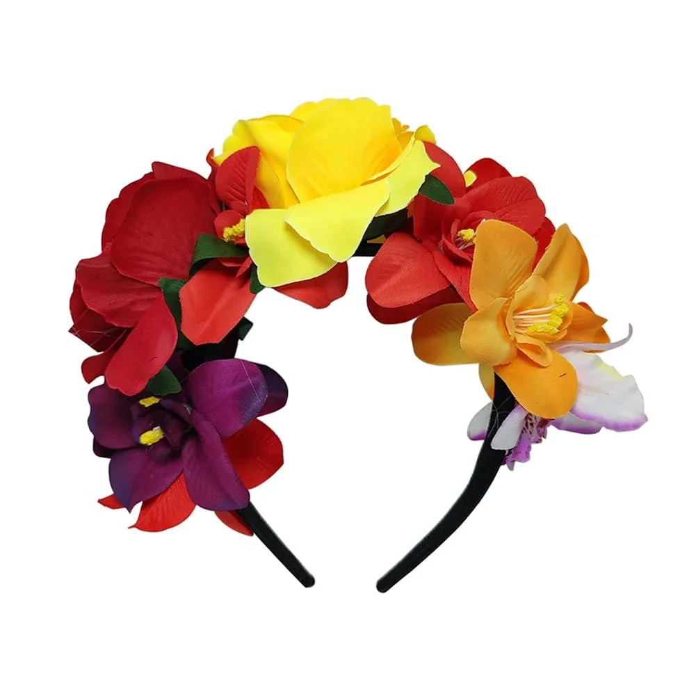 Обруч на голову Цветок, фото №1