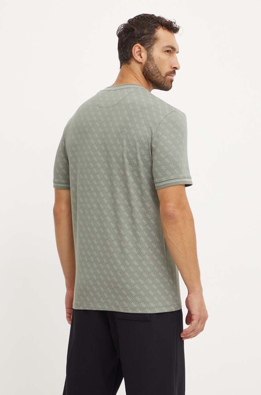 Мужская футболка GUESS Activewear / Зеленая / Размер M, фото №3