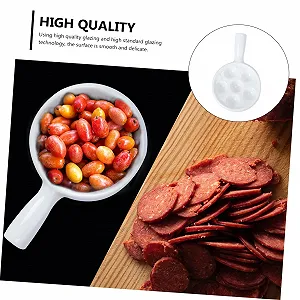 Форма для запікання равликів Ciieeo Ceramic Snail Pan з ручкою Білий synthetic.ua - Фото 1