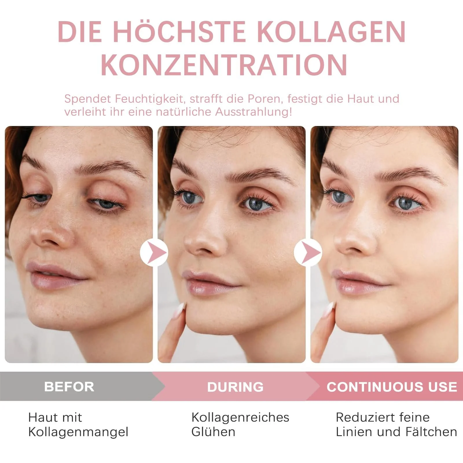 Маска VEROA Набір з 5 органічних масок з колагеном для посилення пружності шкіри, фото №6