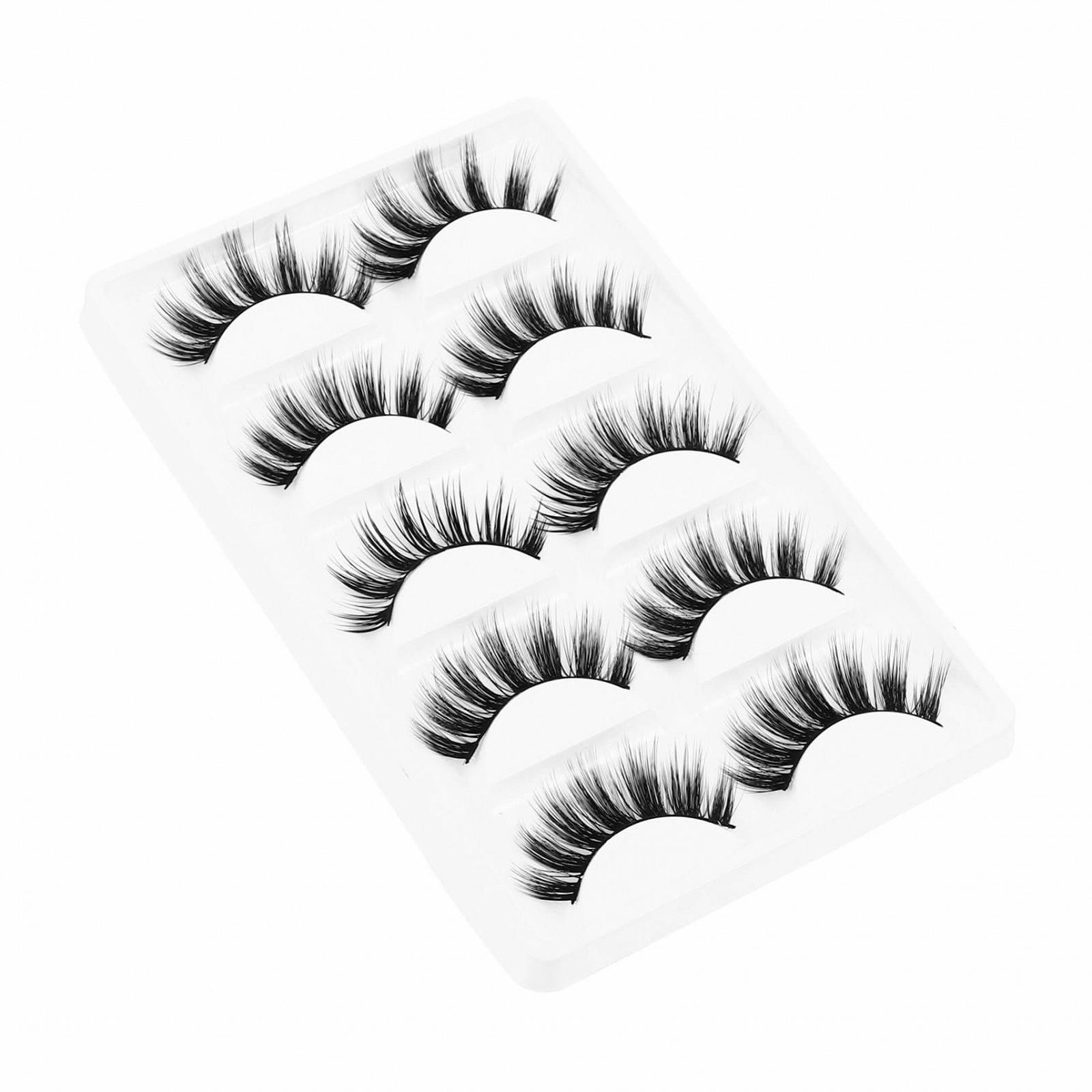 Вії Healvian 5 Paar 3D штучні густі вії, фото №1 Вії Healvian 5 Paar 3D штучні густі вії, фото №1