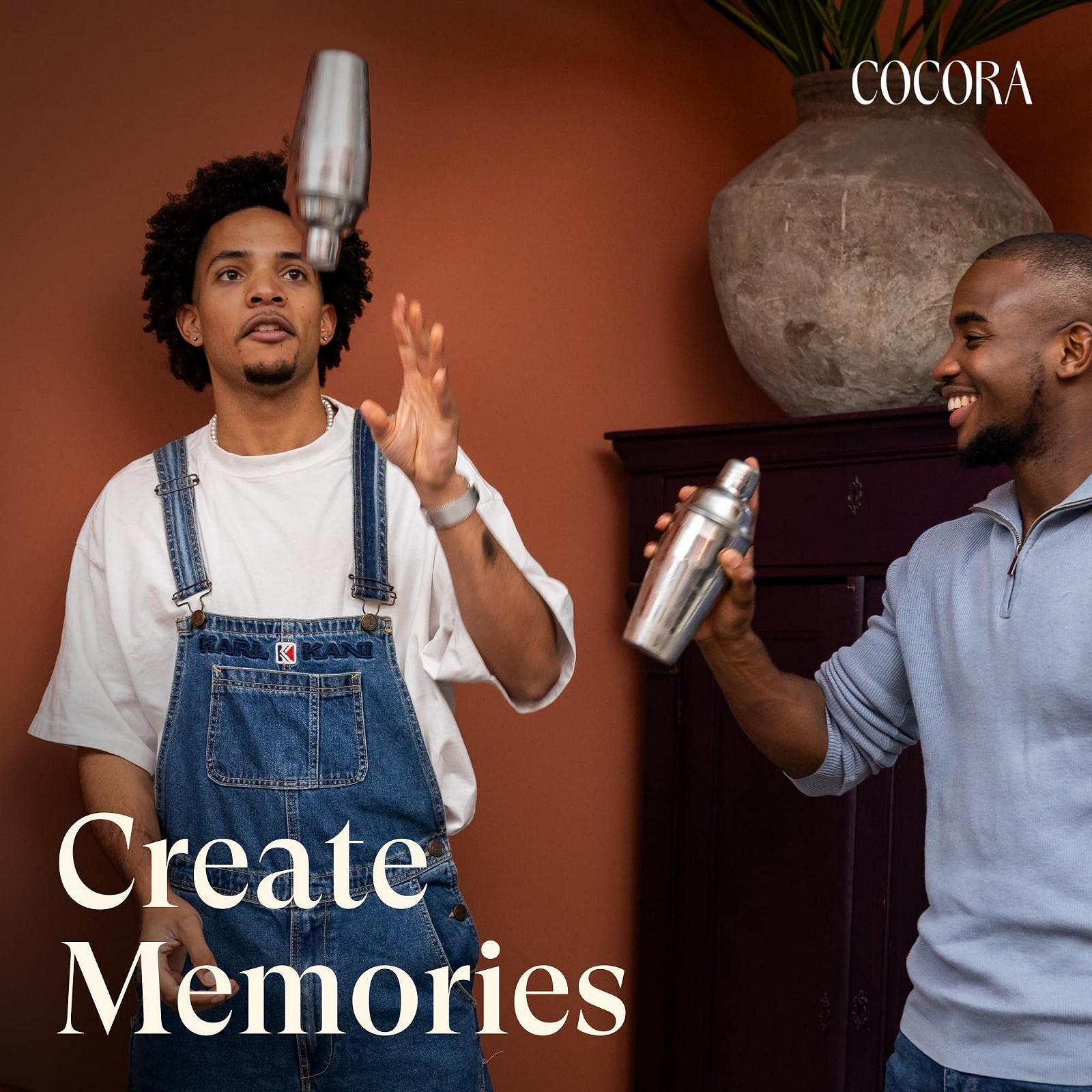 Набір для Мартіні Cocora 8 предметів, нержавіюча сталь, срібний, фото №9