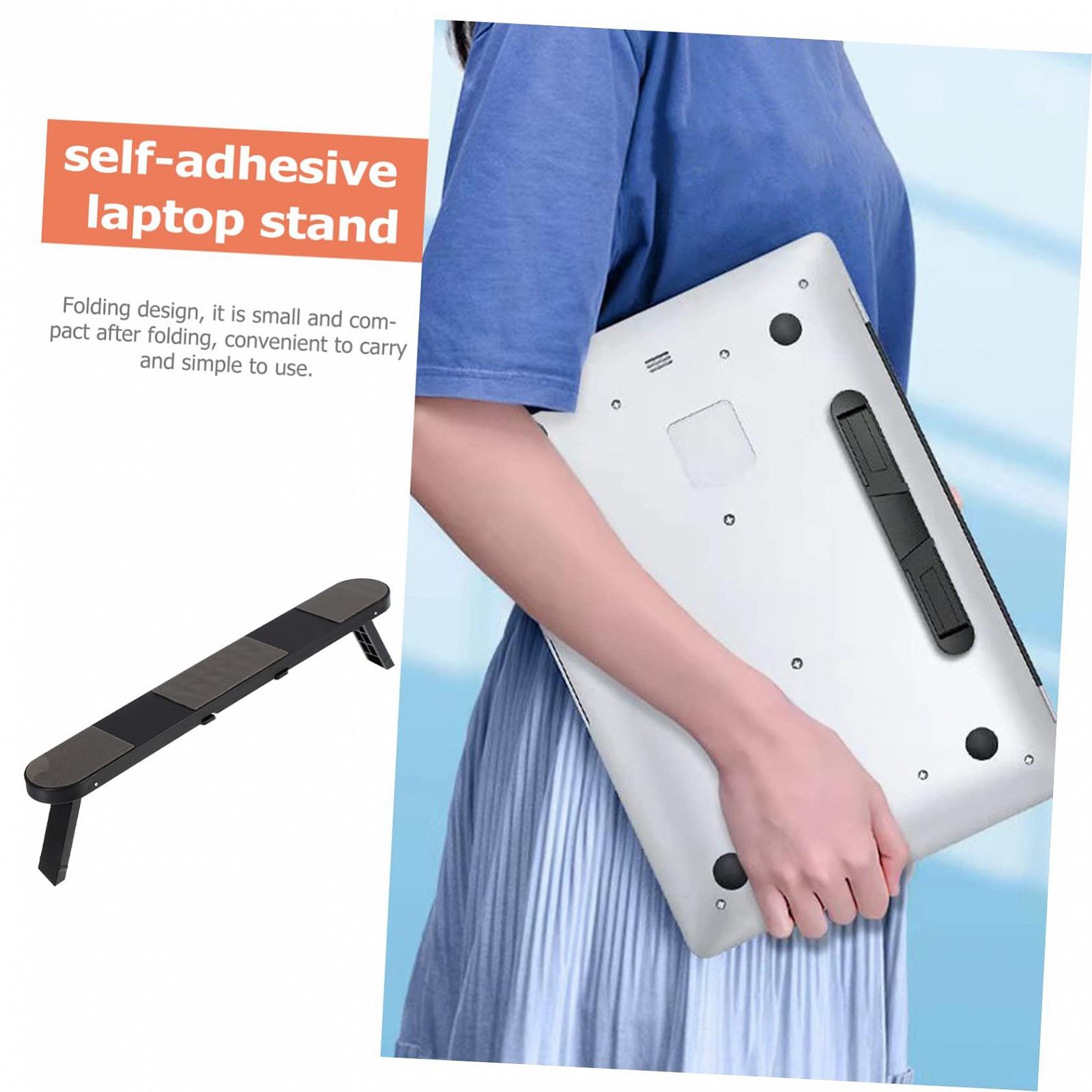 Підставка для ноутбука складана Uonlytech Портативна Регульована по висоті Планшетів Стабільна Компактна, фото №3