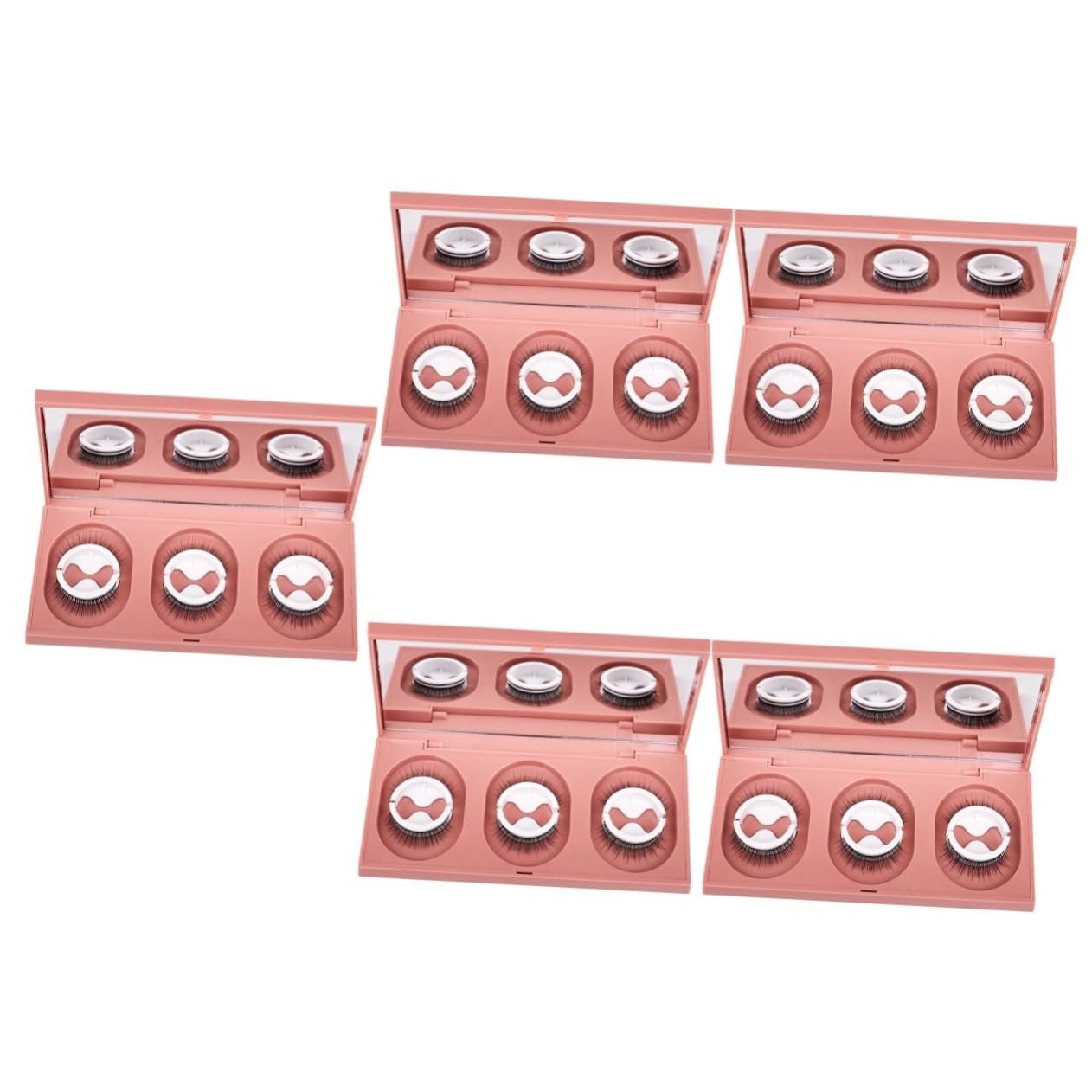 Самоклеючі штучні вії Angoily 15 пар Натуральні густі, фото №1