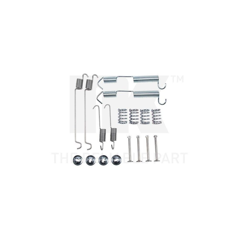 Монтажний комплект гальмівних колодок NK 7915646 для BMW, задня вісь, фото №1