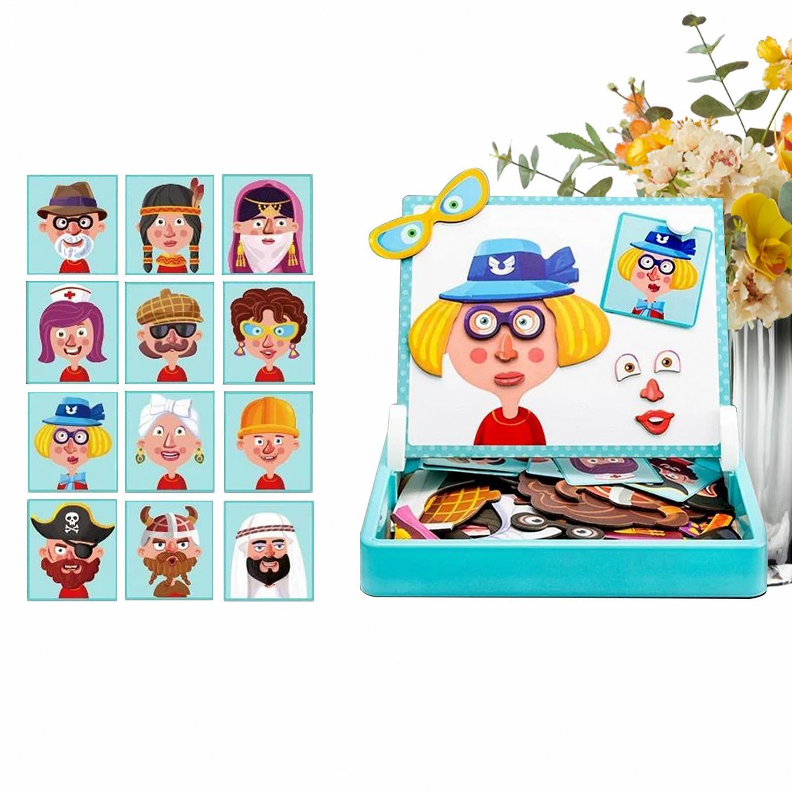 Магнитный пазл Animal Magnetic Puzzles для детей, фото №1