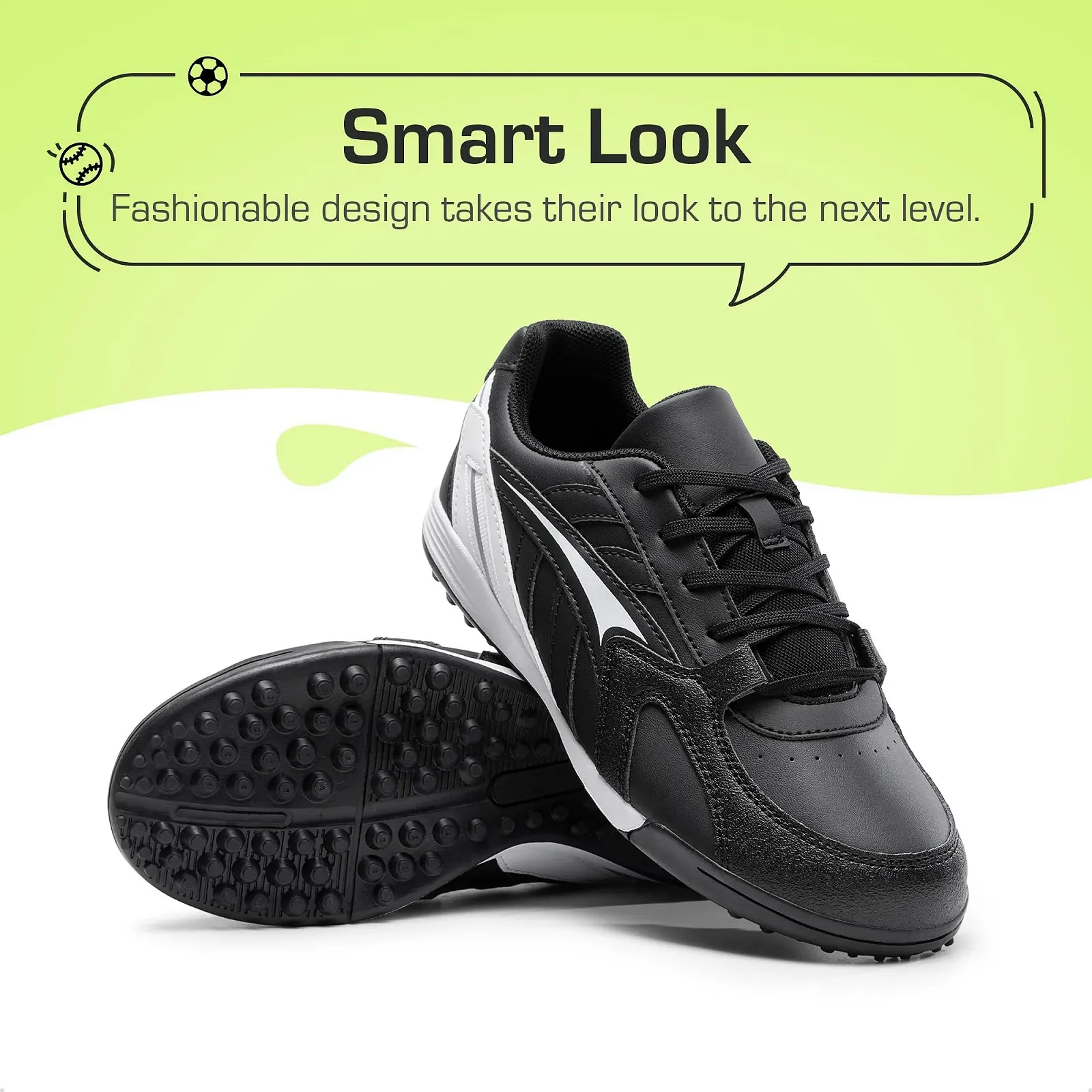 Кросівки DREAM PAIRS для дівчат Кросівки Дитячі атлетичні футбольні Зносостійкі зручні, фото №6