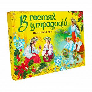 Настольная игра Strateg В гостях у традиций украинского языка 30212 - Фото 1