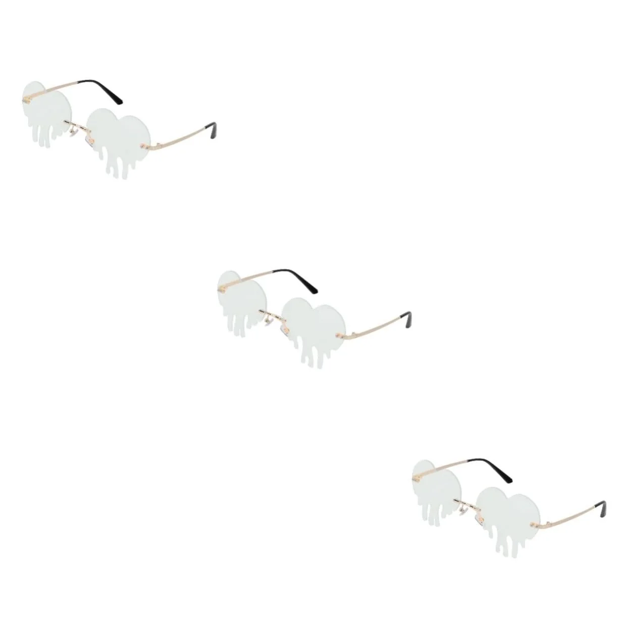 Сонцезахисні окуляри PACKOVE Серцеподібні Креативні Для жінок, фото №1