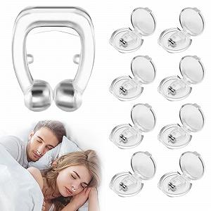 Кліпси проти хропіння (8 шт) Магнітні силіконові для покращення дихання - Фото 1