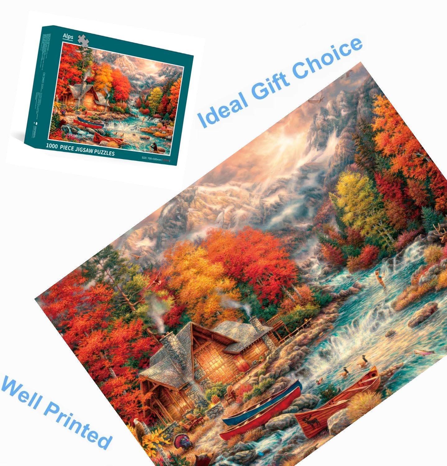 Пазл Alps 1000 деталей 70 x 50 см, фото №5