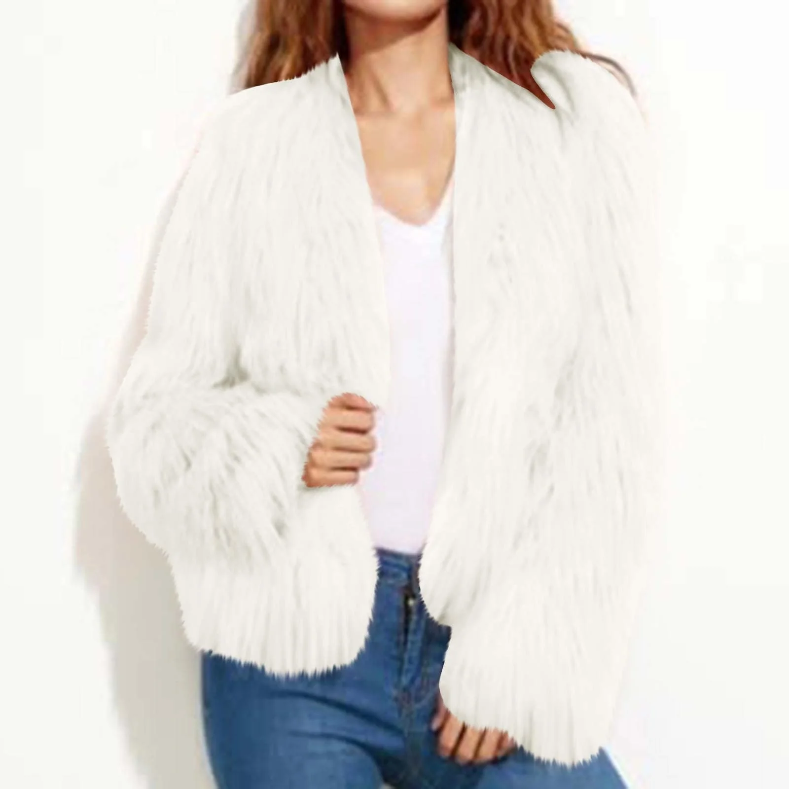 Жіноче пальто зі штучного хутра Елегантна, фото №5 Жіноче пальто зі штучного хутра Елегантна, фото №5