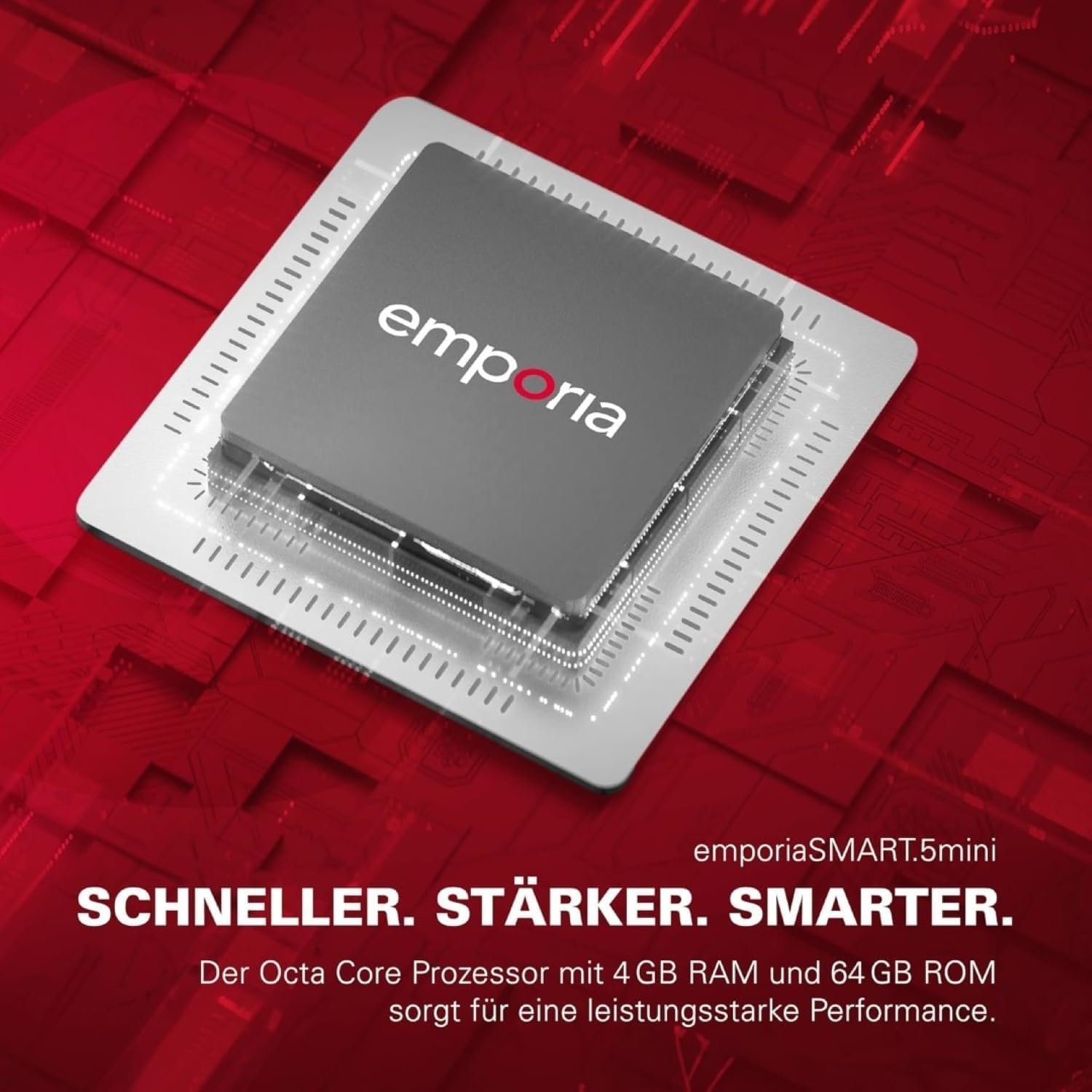 Мобильный телефон для пожилых людей emporia SMART.5 Mini 4G Volte 4,95 дюйма Android 13 13 Мп камера Черный, фото №5 Мобильный телефон для пожилых людей emporia SMART.5 Mini 4G Volte 4,95 дюйма Android 13 13 Мп камера Черный, фото №5