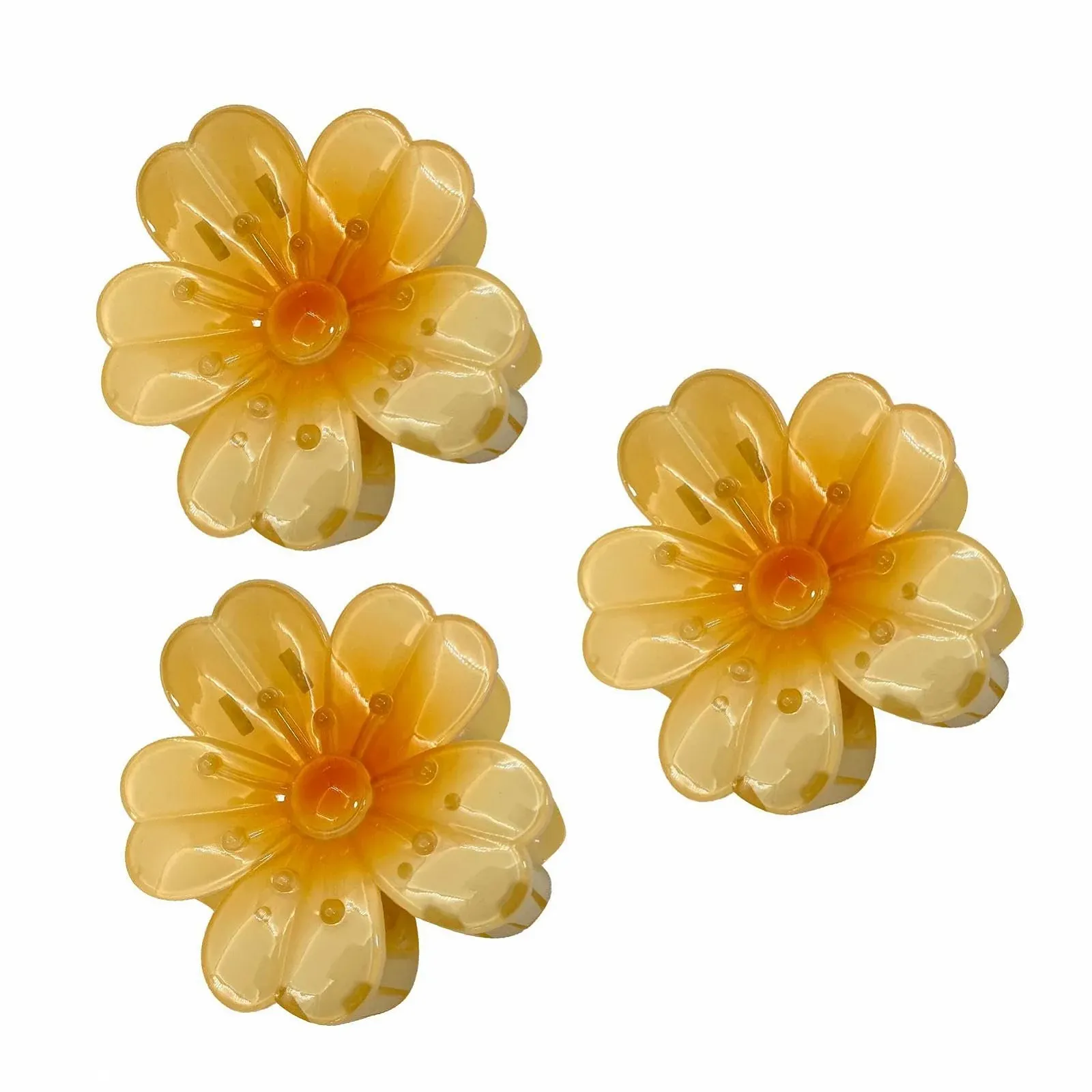 Заколка для волос Цветок, 3 шт. милые разноцветные заколки для когтей, фото №8 Заколка для волос Цветок, 3 шт. милые разноцветные заколки для когтей, фото №8