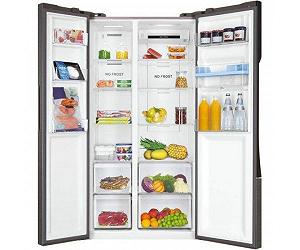 Холодильник із морозильною камерою Haier HSR3918EWPG synthetic.ua - Фото 1