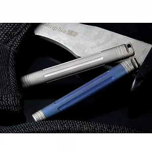 Коробочка для таблеток WING Mini, титанова, металева, герметична EDC, флакон для ліків, водонепроникний, обладнання для виживання synthetic.ua - Фото 1