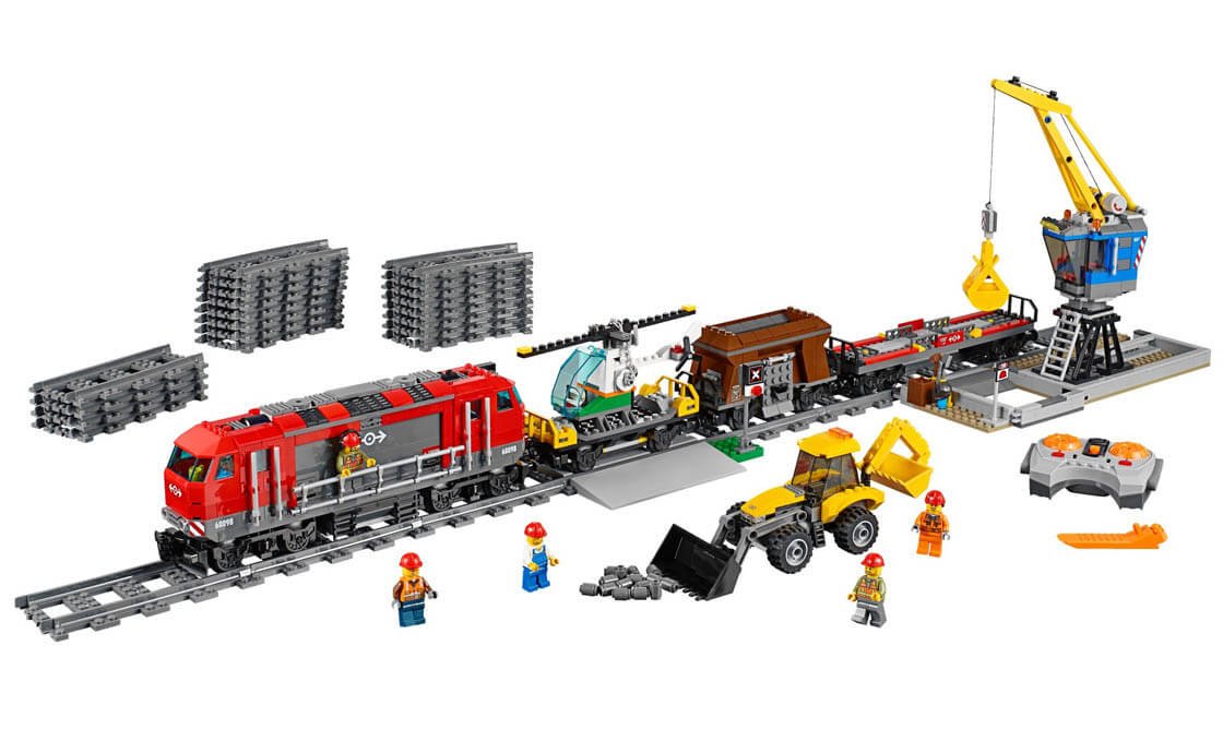 Конструктор Лего LEGO City Грузовой поезд (60098), фото №2