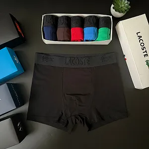 Чоловічі труси боксери Lacoste чорні ціна на synthetic.ua - Фото 1 Чоловічі труси боксери Lacoste чорні synthetic.ua - Фото 1