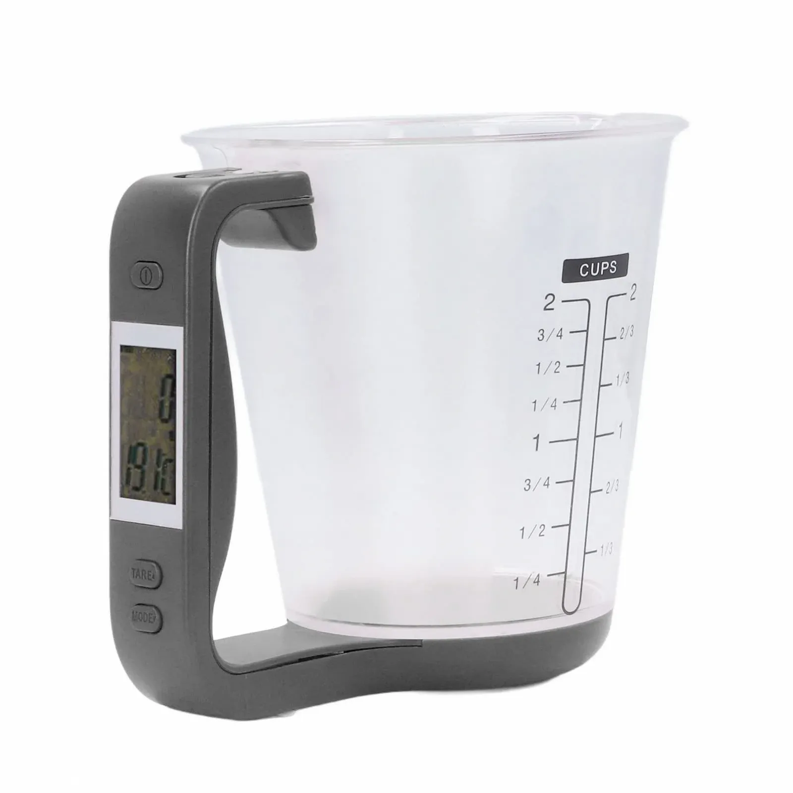 Ваги-мірна чаша цифрові BORDSTRACT LCD дисплей, 1 kg Black, фото №1 Ваги-мірна чаша цифрові BORDSTRACT LCD дисплей, 1 kg Black, фото №1