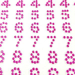 Стразы allydrew Самоклеящиеся Розовые synthetic.ua - Фото 1