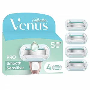 Сменные кассеты для бритья Gillette Venus Pro Smooth Sensitive 4 шт. - Фото 1